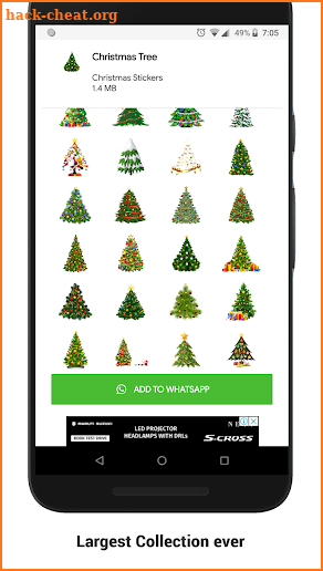 Christmas Stickers (WAStickerApps) screenshot