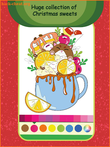 Christmas Treats Coloring Book screenshot