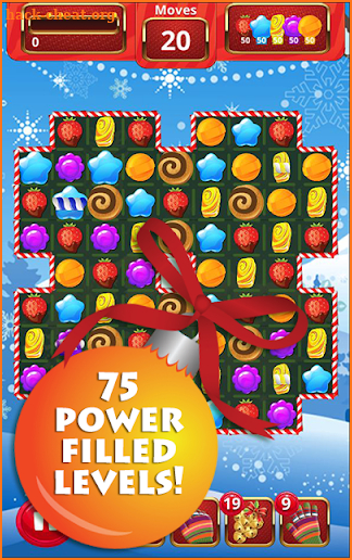 Christmas Treats Match 3 screenshot