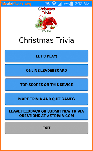 Christmas Trivia screenshot