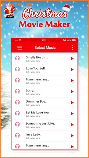 Christmas Video Maker with Music screenshot