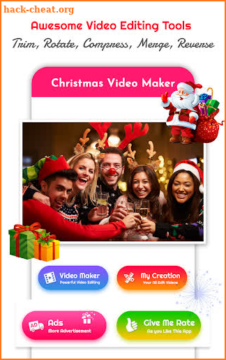 Christmas Video Maker - Xmas Slideshow screenshot