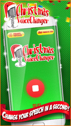 Christmas Voice Changer screenshot