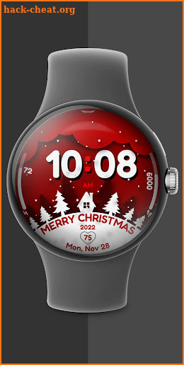 Christmas Watch Face 001 screenshot