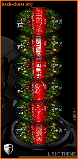 Christmas Watch Face 079 screenshot