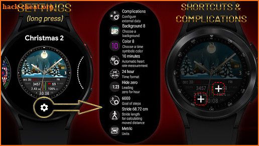 Christmas Watch Face 2 screenshot