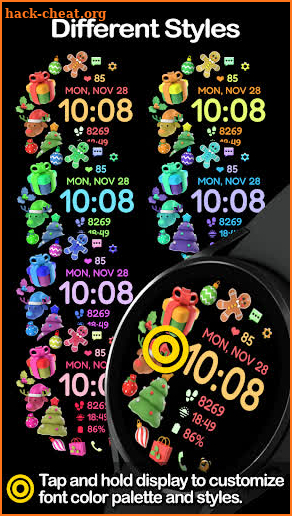 Christmas Watch Face screenshot