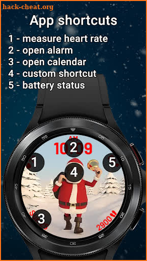 Christmas Watch Face screenshot