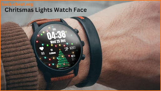 Chritsmas Lights Watch Face screenshot