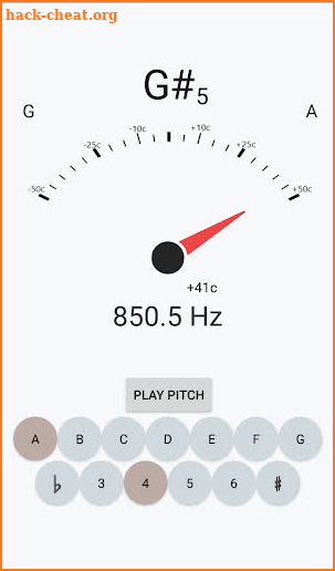 Chromatic Tuner and Tone Maker screenshot