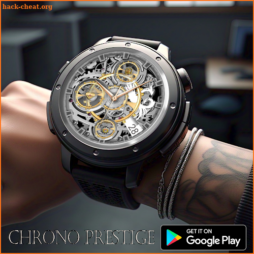 Chrono Prestige Watch Face screenshot
