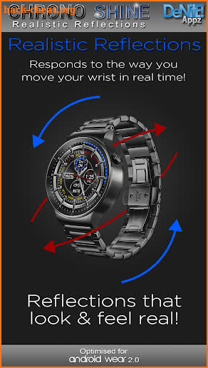 Chrono Shine HD Watch Face screenshot