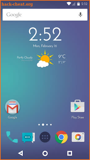 Chronus: Abhra Weather Icons screenshot