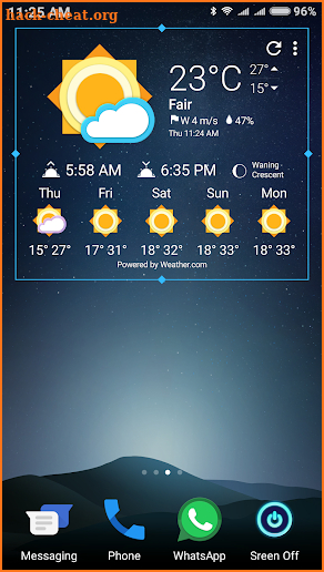 Chronus: Picasso HD Weather Icons screenshot