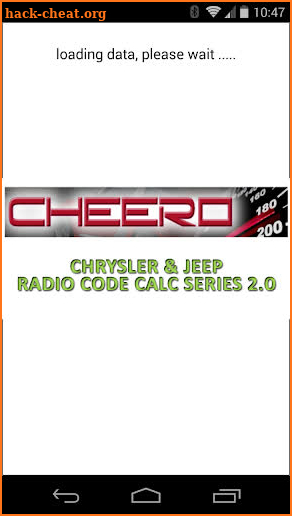 CHRYSLER & JEEP RADIO CODE CALC UCONNECT MYGIG VP4 screenshot