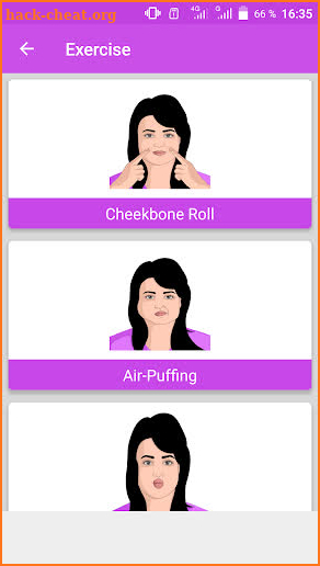 Chubby Cheeks Exercises - Lose Facial Fat Fast screenshot