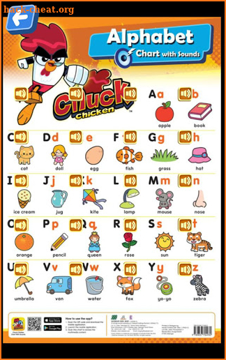 Chuck Chicken Chart With Sound screenshot