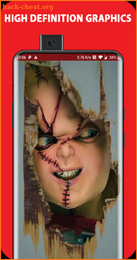 chucky scary doll video call,and chat simulator screenshot