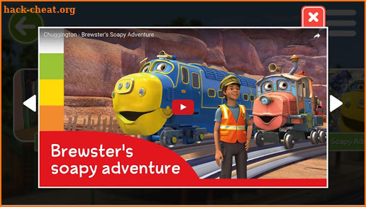 Chuggington Web App screenshot