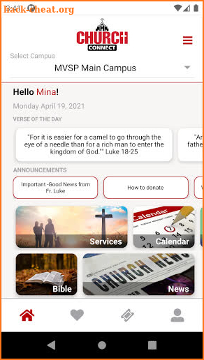 ChurchConnect screenshot