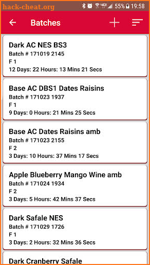 Cider / Wine Tracker (Home Brew) screenshot