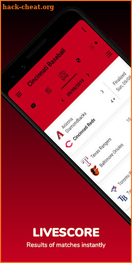 Cincinnati Baseball: Livescore & News screenshot