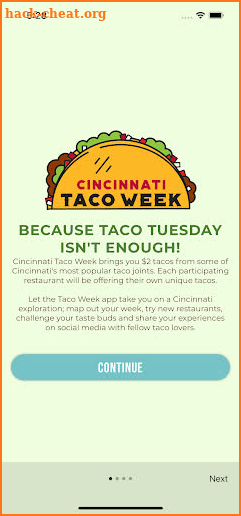 Cincinnati Taco Week screenshot