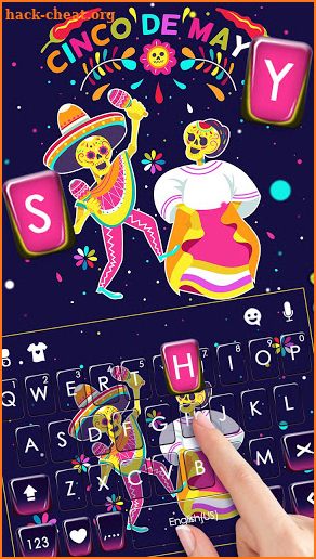 Cinco de Mayo Keyboard Theme screenshot