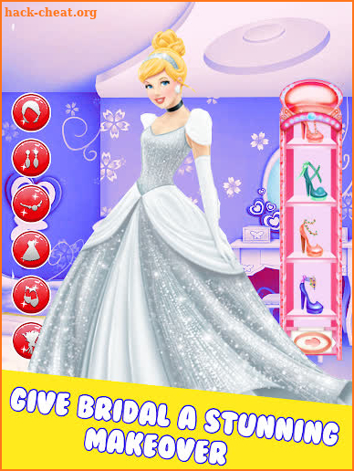 Cindrella Dress Up & Makeup game screenshot