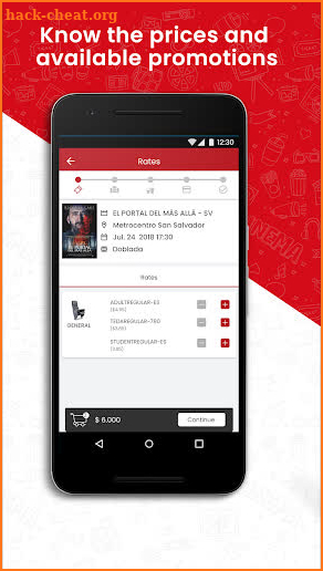 Cinemark Centroamérica screenshot