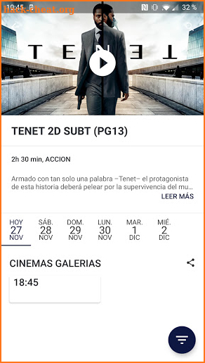 Cinemas Nicaragua screenshot