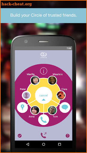 Circle of 6 screenshot