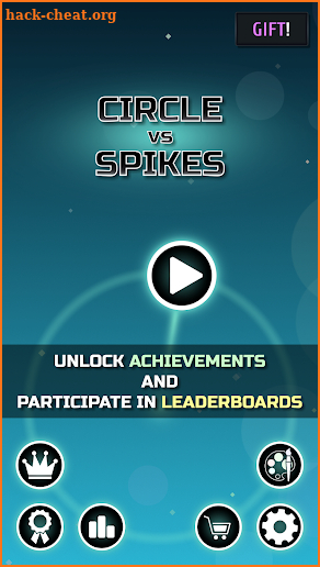 Circle vs Spikes: avoid obstacles screenshot