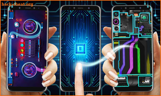 Circuit Board Live Wallpapers screenshot