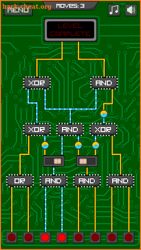 Circuit Scramble - Computer Logic Puzzles screenshot