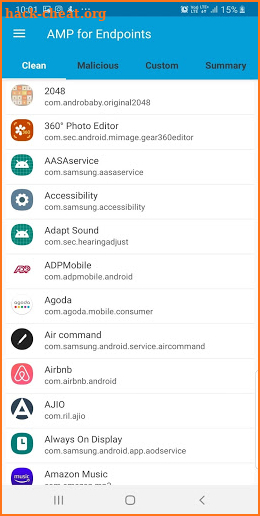 Cisco AMP for Endpoints screenshot