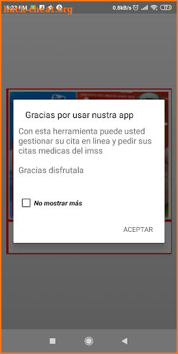 Cita Medica IMSS screenshot