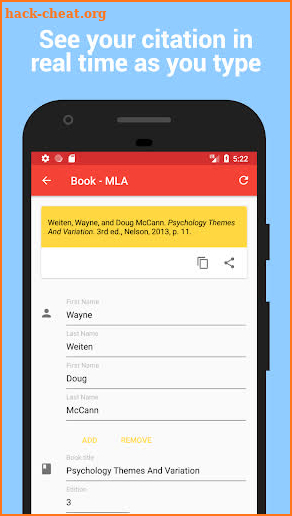 Citation Maker screenshot