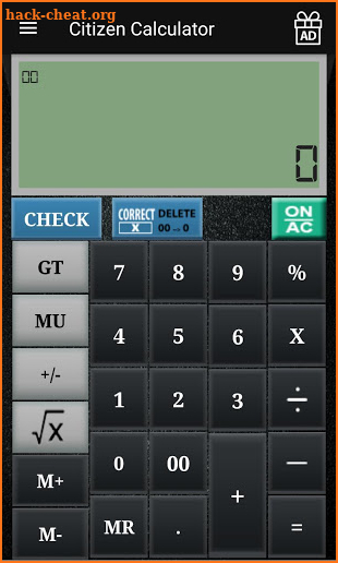 CITIZEN CALCULATOR screenshot