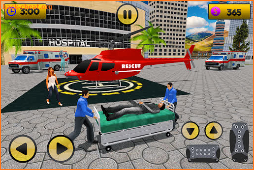 City Ambulance: Coast Guard Rescue Rush screenshot