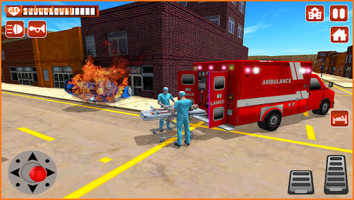 City Ambulance Rescue Driver-Emergency Rescue Game screenshot