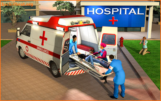 City Ambulance Rescue Games screenshot