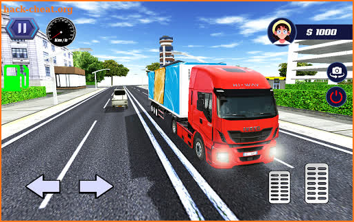 City Driving Truck Simulator 3D screenshot