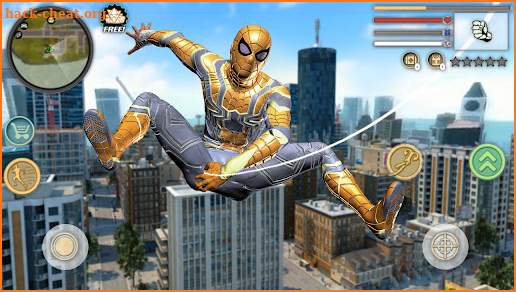 City Gangster Rope Hero Spider 3D screenshot