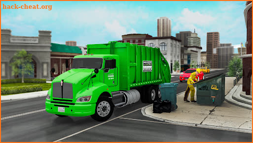 City Garbage Dump Truck Game screenshot