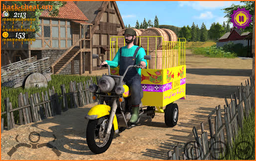 City Loader Rickshaw Driving screenshot