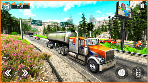 City Oil Tanker: Truck Driving Simulator Games screenshot