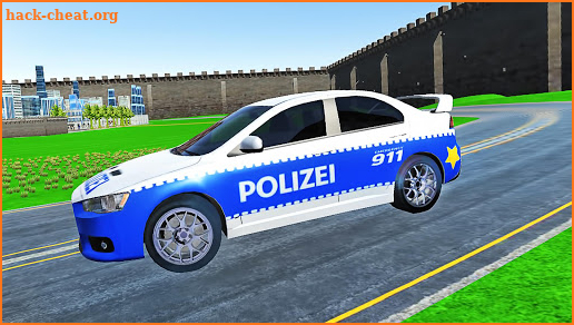 City Police Car Lancer Evo Driving Simulator screenshot