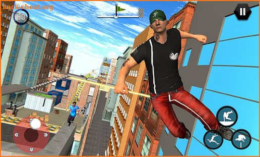 City Rooftop Parkour 2019: Free Runner 3D Game screenshot