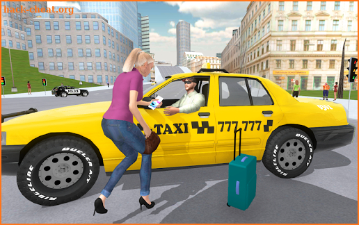 City Taxi Cab Driving Simulator screenshot